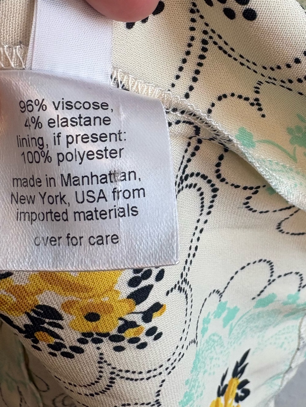 Rachel Comey Noris Dress Floral Medallion MIDI Size 8 - Picture 8 of 9
